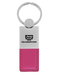 AUG GLADIATOR LEATH CHROME KEY FOB  PNK