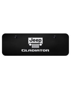 Automotive Gold  Laser Etched Stainless Gladiator Mini License Plate  