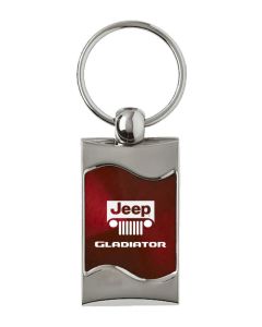 AUG GLADIATOR RECT WAVE KEY FOB  BURG