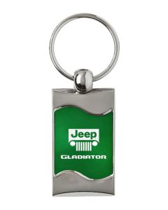 AUG GLADIATOR RECT WAVE KEY FOB  GREEN