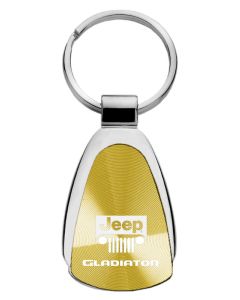 AUG GLADIATOR TEARDROP KEY FOB GOLD