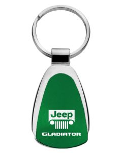AUG GLADIATOR TEARDROP KEY FOB GREEN