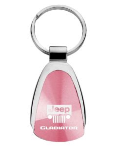 AUG GLADIATOR TEARDROP KEY FOB PINK
