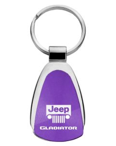 AUG GLADIATOR TEARDROP KEY FOB PURPLE