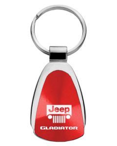 AUG GLADIATOR TEARDROP KEY FOB RED