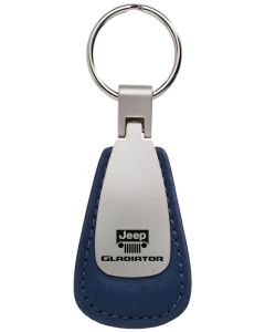 AUG GLADIATOR LEATH TRDROP KEY FOB BLUE