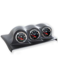 Auto Meter  Triple Dash Pod for 07-10 Jeep Wrangler JK