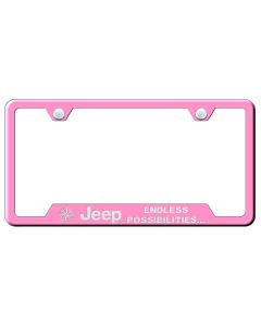 AUG JEEP ENDLESS CUTOUT FRAME PINK