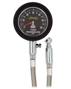 Auto Meter 880805 Jeep Tire Pressure Gauge 0-60 PSI Analog 