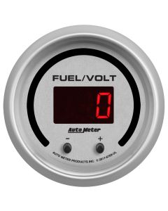 Auto Meter  Elite Digital Series Fuel/Volt Gauge 