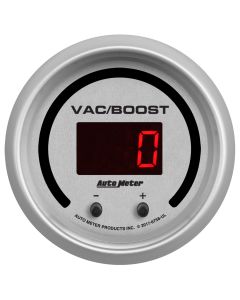 Auto Meter  Elite Digital Vacuum Boost Fluid PSI Dual Channel 