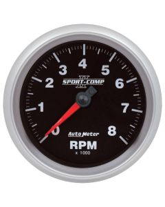 Auto Meter 880829 3 3/8" iCAN Tachometer Gauge (0-8,000 RPM) 