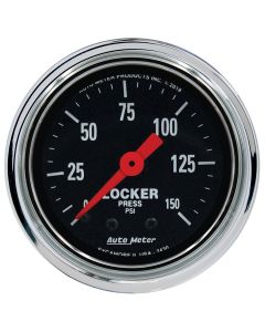 CHROME 2 1/16 AIR LOCKER 0-150 PSI