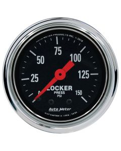 CHROME 2 1/16 AIR LOCKER 0-150 PSI