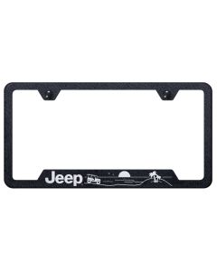 JEEP BEACH LSR ETCHED CUTOUT FRAME RUG