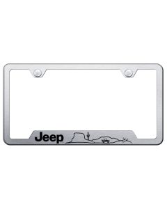 JEEP DESERT LSR ETCH CUTOUT FRAME BRUSH