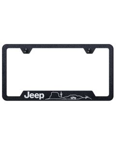 JEEP DESERT LSR ETCH CUTOUT FRAME RUG