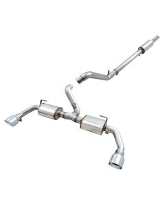 AWE Exhaust  Tread Edition Axle Back Exhaust System for 18-22 Jeep Wrangler JL with 3.6L or 2.0L Engine