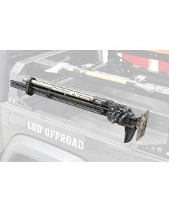LoD Offroad JHL2021 Black Ops Bed Rack Hi-lift Jack Mounts for 20-23 Jeep Gladiator JT 