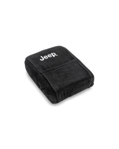 Insync KAJGCL21-23 Jeep Logo Console Lid Cover - in Black for 21-23 Jeep Grand Cherokee WK2 & WL