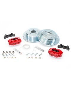 BAER SS4 REAR BRAKE KIT JL RED