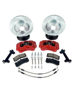 Baer Brakes 13.5" 6T Front Brake Kit, Red, SDZ 07-25 JK/JL/JT