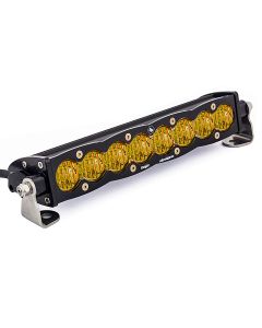 BAJ S8 LED LIGHT BAR WIDE DRV 10IN AMBR