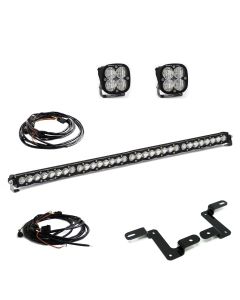 Baja Designs 447506 Squadron Sport & 40" S8 Driving/Combo LED Light Bar with Cowl Mounts for 18-19 Jeep Wrangler JL & 2020 Jeep Gladiator JT