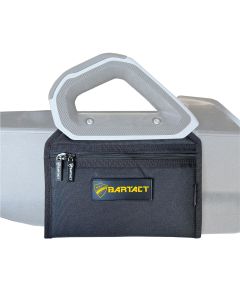 Bronco Console Organizer Pouch for Ford Bronco 2021-25 Center Console Passenger Side Lower Area Bartact BLACK / BADLANDS LOGO