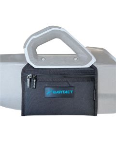 Bronco Console Organizer Pouch for Ford Bronco 2021-25 Center Console Passenger Side Lower Area Bartact BLACK / VELOCITY BLUE LOGO