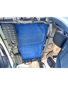 Front Sun Shade for Jeep Wrangler JL/JLU/JT Top 2018-25 | Bartact - BLUE