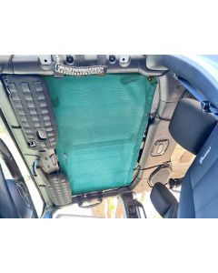 Front Sun Shade for Jeep Wrangler JL/JLU/JT Top 2018-25 | Bartact - TEAL