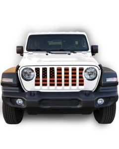 UTS JL DIST BLK/ORANGE GRILLE INSERT
