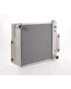 Be Cool 62030 Direct Fit Aluminum Radiator in Natural Finish for 72-86 Jeep CJ-5, CJ-6, CJ-7 & CJ-8 with Non-LT1 Engine & Automatic Trans.