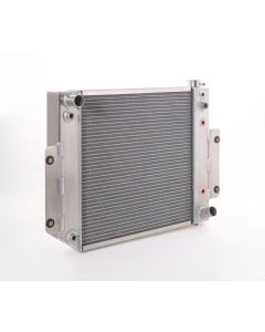 Be Cool 61150 Polished Aluminum Radiator for 87-95 Jeep Wrangler YJ with Manual Transmission & LT1 Engine