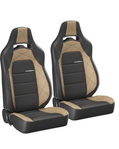 CRB TRAILCAT BLK VIN/BEIGE HD PAIR      44914PR