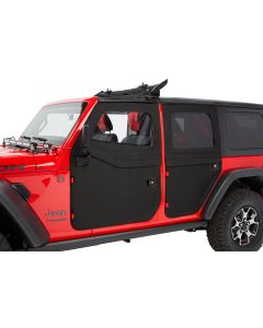 BESTOP FR/RR SOFT DOORS JLU BLACK DIA   11144 1135