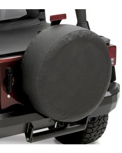 CUSTOM TIRE COVER 28IN BLACK DIAMOND