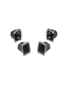 Mopar  Rubicon Steel Bumper License Plate Lamp Brackets and Bezels for 2020 Jeep Gladiator JT 