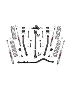 91530 - 3.5 In Lift Kit 2024 JLU with Premium Shocks, Control Arms and Driveshaft