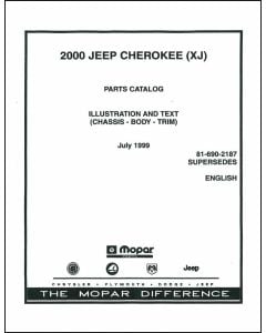 PARTS CATALOG 00- CHEROKEE