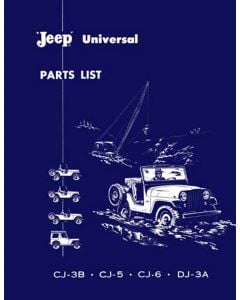 PARTS CATALOG 53-64 CJ & UNIVERSAL