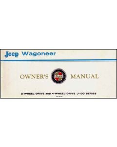 OWNERS MANUAL 1967 WAGONEER
