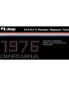 Bishko Automotive Literature  Factory Authorized Owners Manuals  for 72-86 CJ Jeep Models