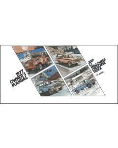 OWNERS MANUAL 1977 JEEP ALL MODELS