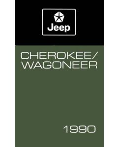 OWNERS MANUAL 1990 CHEROKEE WAGONEER