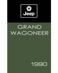 OWNERS MANUAL 1990 GRAND WAGONEER
