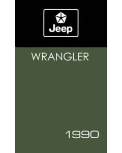 OWNERS MANUAL 1990 WRANGLER