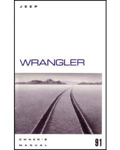 OWNERS MANUAL 1991 WRANGLER