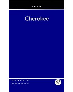 OWNERS MANUAL 1992 CHEROKEE